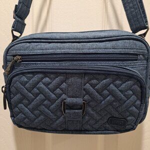 Lug Carousel 3-in-1 Convertible Crossbody – Heather Indigo